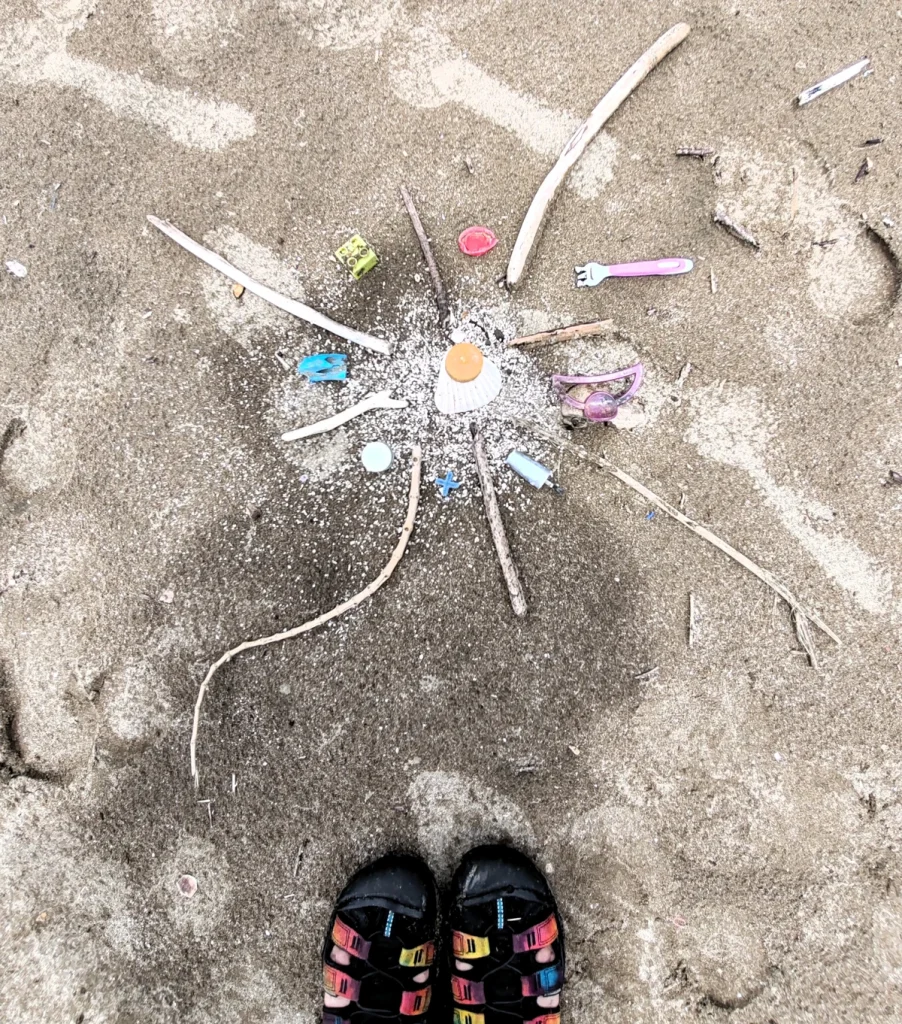 entre plásticos y mándalas